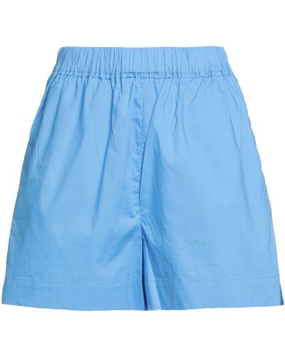 REMAIN Birger Christensen Shorts & Bermuda Shorts - Blue