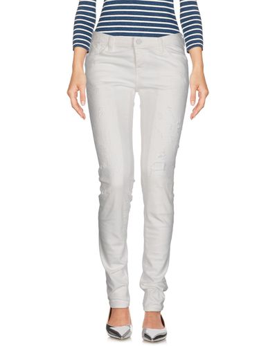 Armani Jeans Pantalon en jean - Blanc