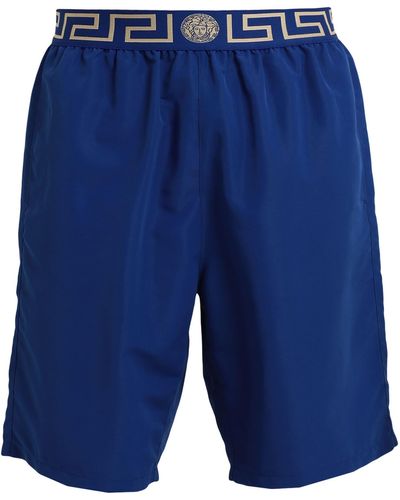 Versace Beach Shorts And Trousers - Blue