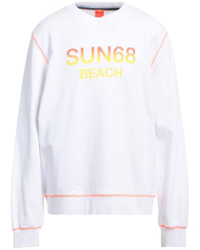 Sun 68 Sweatshirt - White