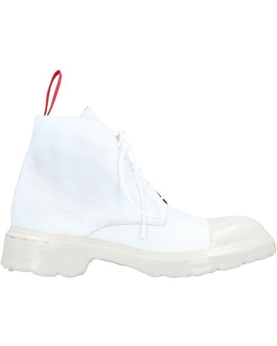 424 Ankle Boots - White