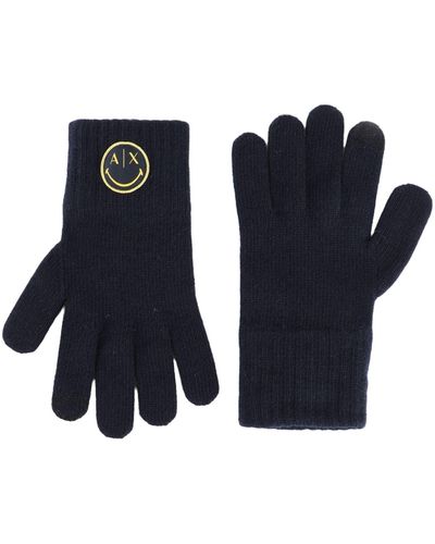 Armani Exchange Gloves - Blue