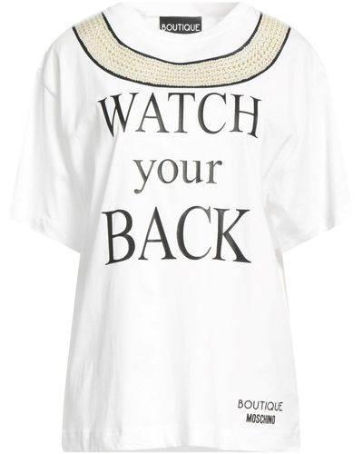 Boutique Moschino T-shirts - Weiß
