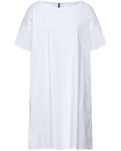 Manila Grace Mini-Kleid - Weiß
