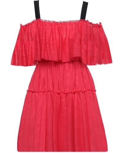 Anna Molinari Mini Dress - Red