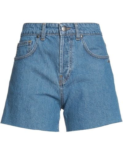 Berna Denim Shorts - Blue