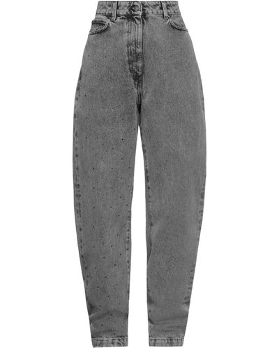 MSGM Pantaloni Jeans - Grigio