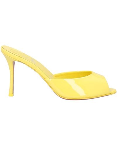 Christian Louboutin Sandals - Yellow