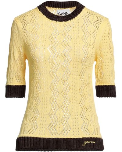 Ganni Sweater - Yellow