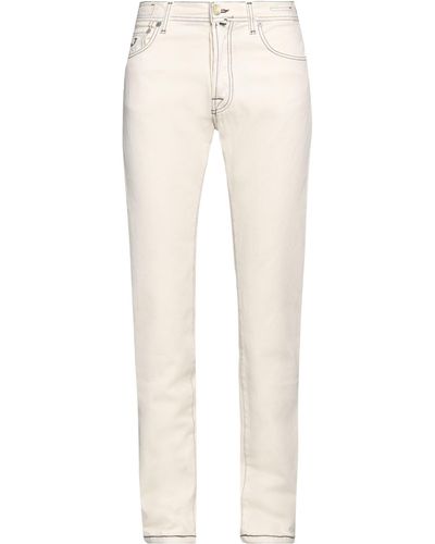 Jacob Coh?n Cream Jeans Cotton - White