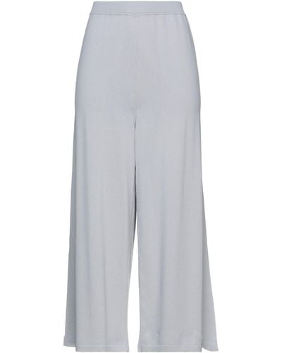 Crea Concept Cropped Trousers - Grey