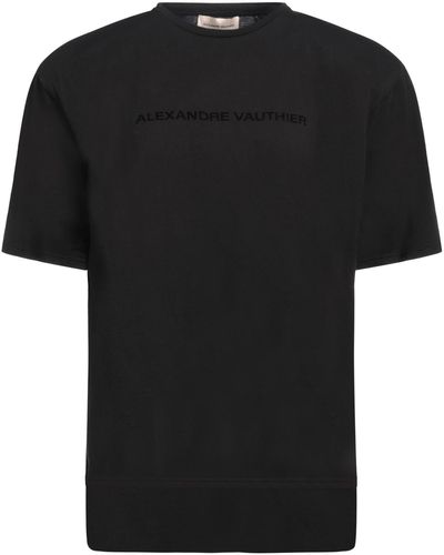 Alexandre Vauthier T-shirts - Schwarz