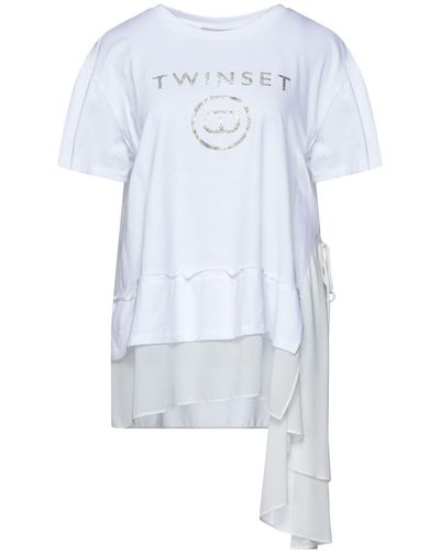Twin Set T-shirts - Weiß
