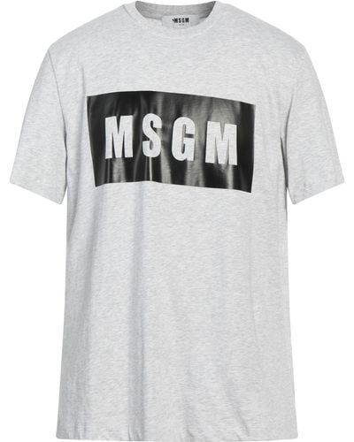 MSGM Camiseta - Gris