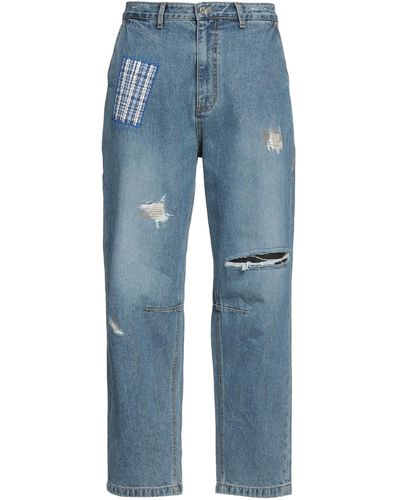 Adererror Pantaloni Jeans - Blu