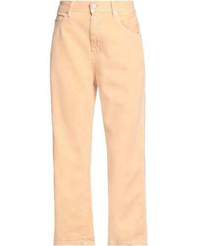 Replay Cropped Trousers - Natural