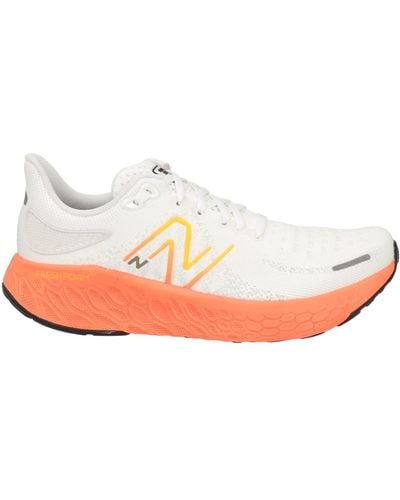 New Balance Ivory Trainers Textile Fibres - Pink