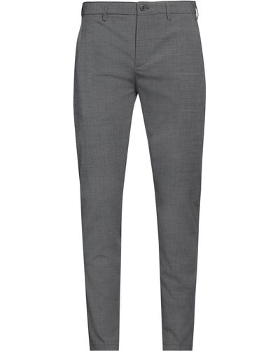 Department 5 Trousers Polyester, Virgin Wool, Elastane - Grey