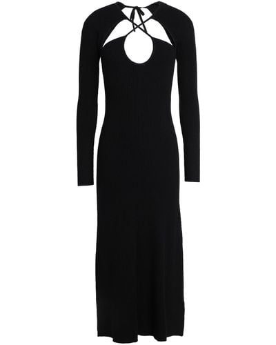 NINETY PERCENT Midi Dress - Black