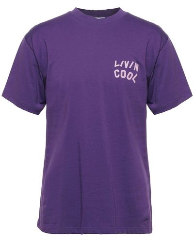 LIVINCOOL T-shirt - Purple