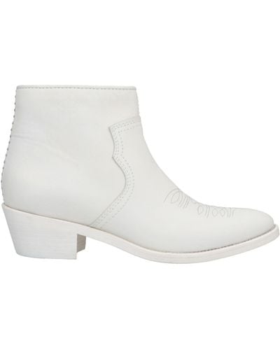 Zadig & Voltaire Botines de caña alta - Blanco