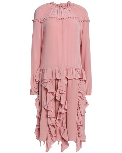 Rochas Midi Dress - Pink
