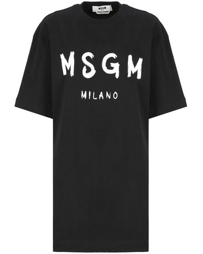 MSGM Mini-Kleid - Schwarz