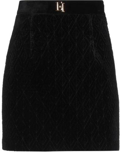Elisabetta Franchi Mini Skirt - Black