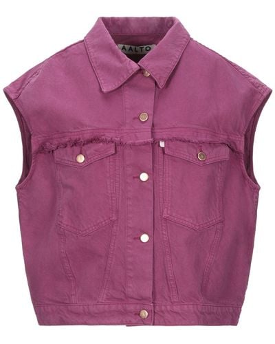 AALTO Denim Outerwear - Purple