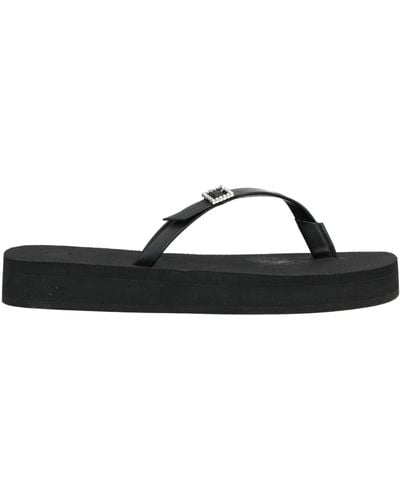 Stuart Weitzman Thong Sandal - Black