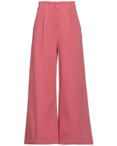 SOLOTRE Coral Jeans Cotton - Pink