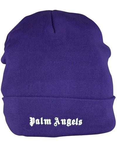 Palm Angels Chapeau - Bleu