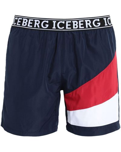Iceberg Boxer Da Mare - Blu