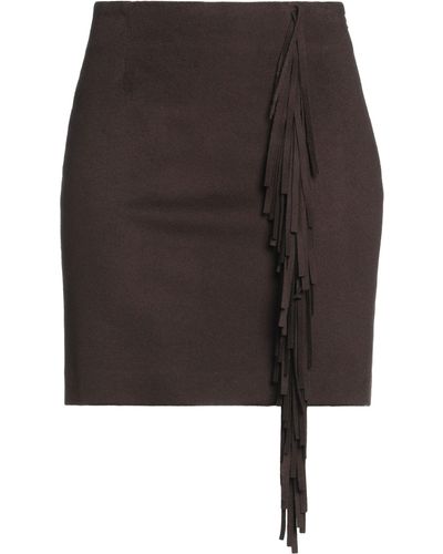 FEDERICA TOSI Mini Skirt - Brown