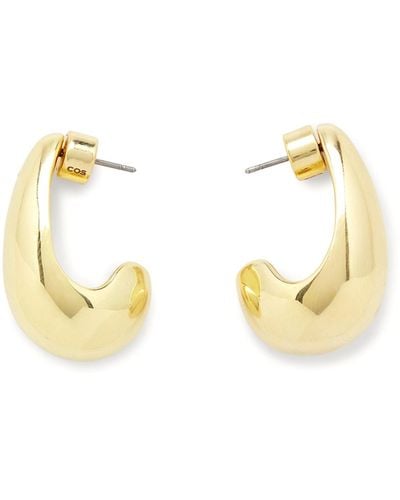 COS Earrings - Metallic