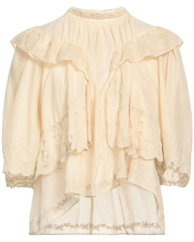 Isabel Marant Top Cotton, Polyester - Natural