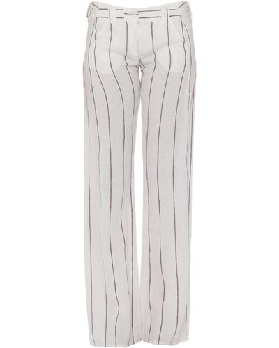 Armani Jeans Trouser - White