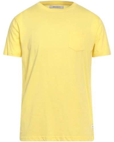 40weft T-shirt - Yellow