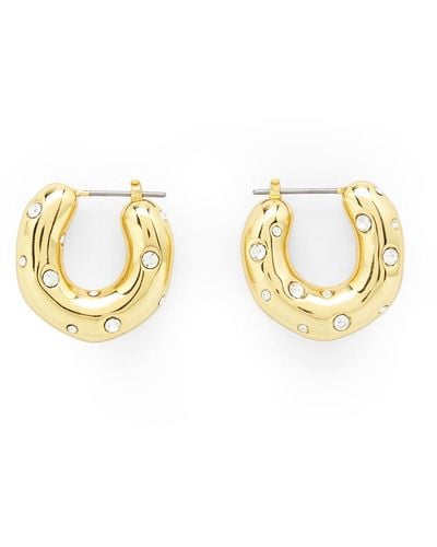 COS Earrings - Metallic