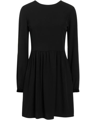 XT STUDIO Mini Dress Polyester, Elastane - Black