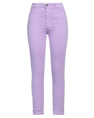 Soallure Pantaloni Jeans - Viola
