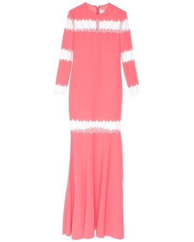 Huishan Zhang Maxi-Kleid - Pink