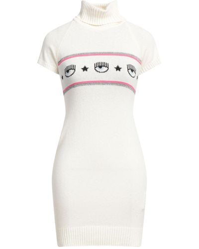 Chiara Ferragni Mini-Kleid - Weiß