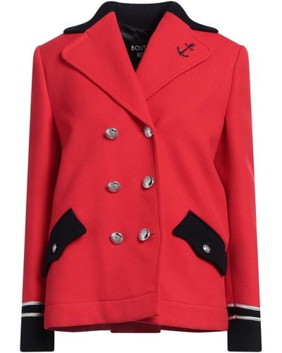 Boutique Moschino Coat - Red