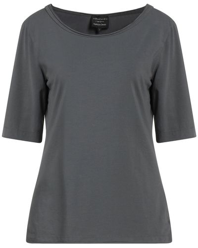 ALESSIA SANTI T-Shirt Cotton, Elastane - Gray