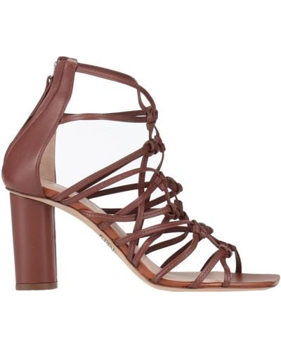 Rodo Cocoa Sandals Leather - Brown