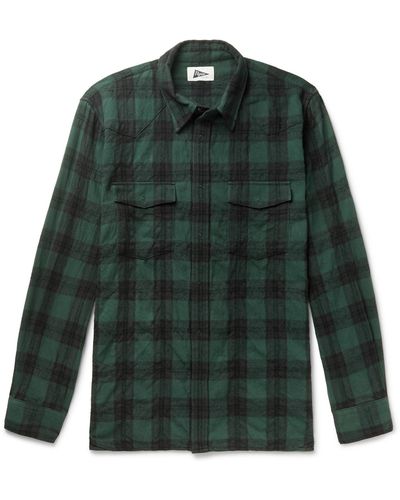 Pilgrim Surf + Supply Camisa - Verde