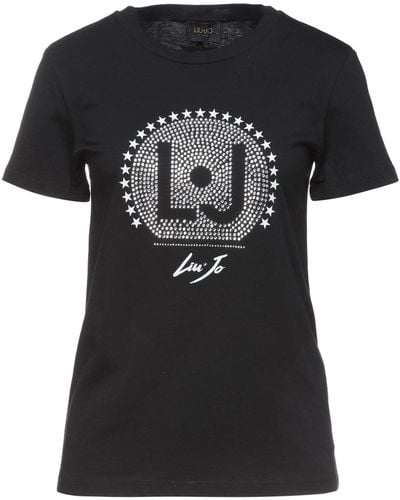 Liu Jo T-shirts - Schwarz