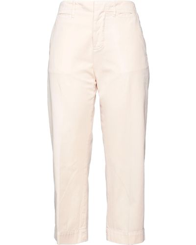 FRAME Cropped Trousers - White