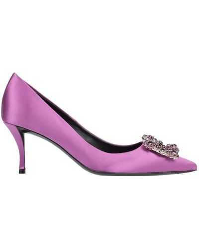 Roger Vivier Court Shoes - Purple